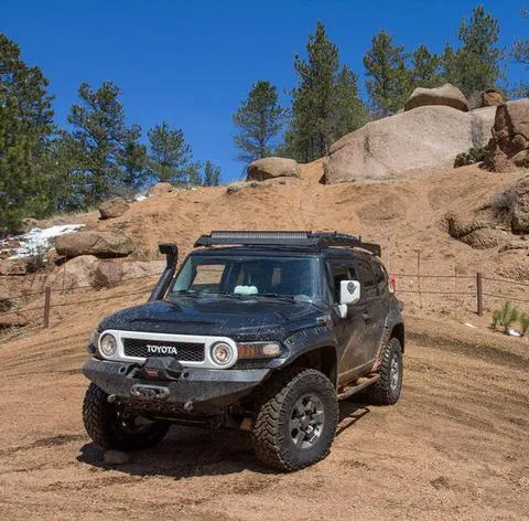 '07-16 Toyota FJ Cruiser Prinsu Design Studio Roof Rack