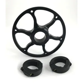 1-1 / 4" Floating Sprocket Hub, Black