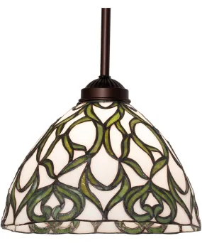 10" Wide Grand Tulip Medallion Pendant