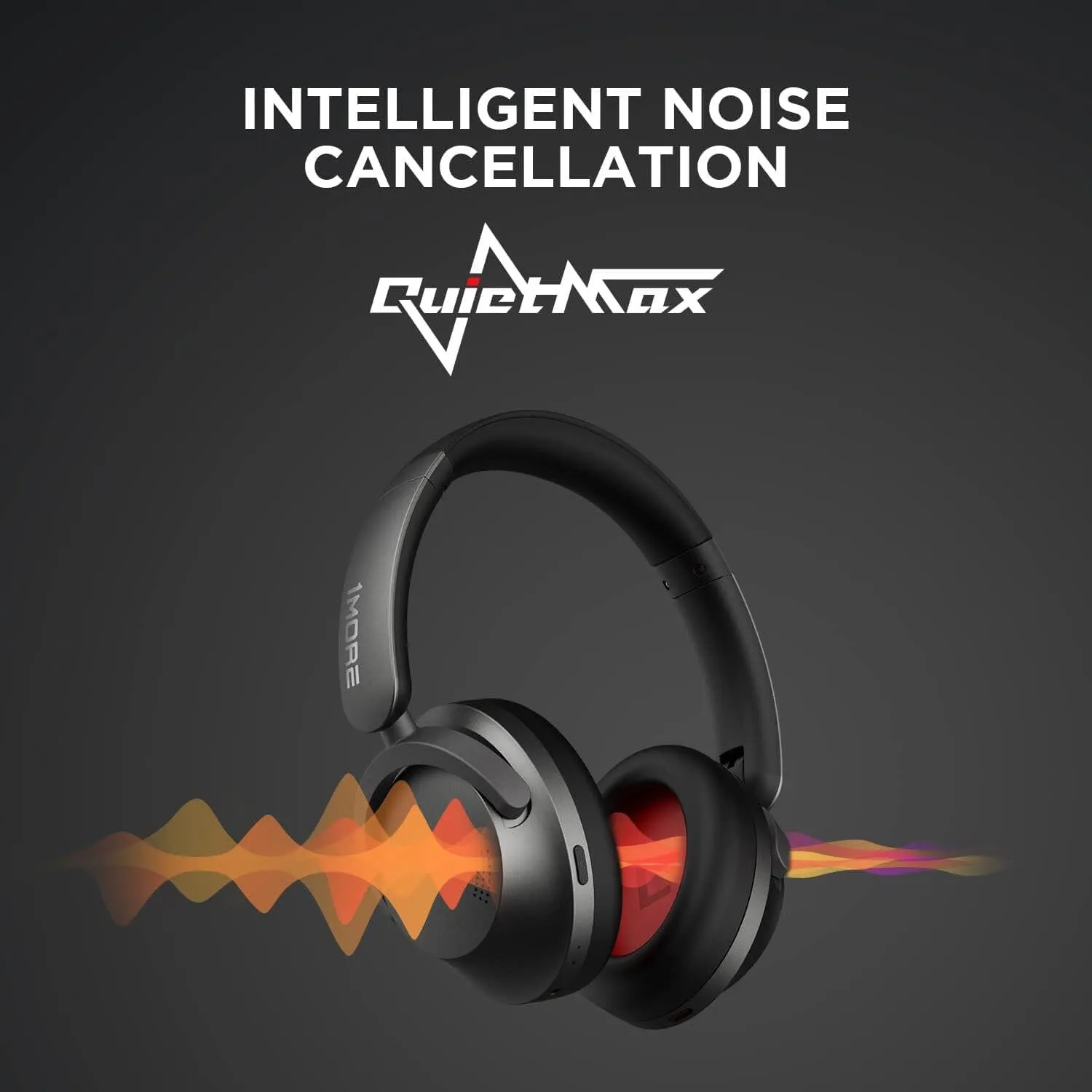 1MORE SonoFlow Active Noise Cancelling Headphones  (Refurbished)