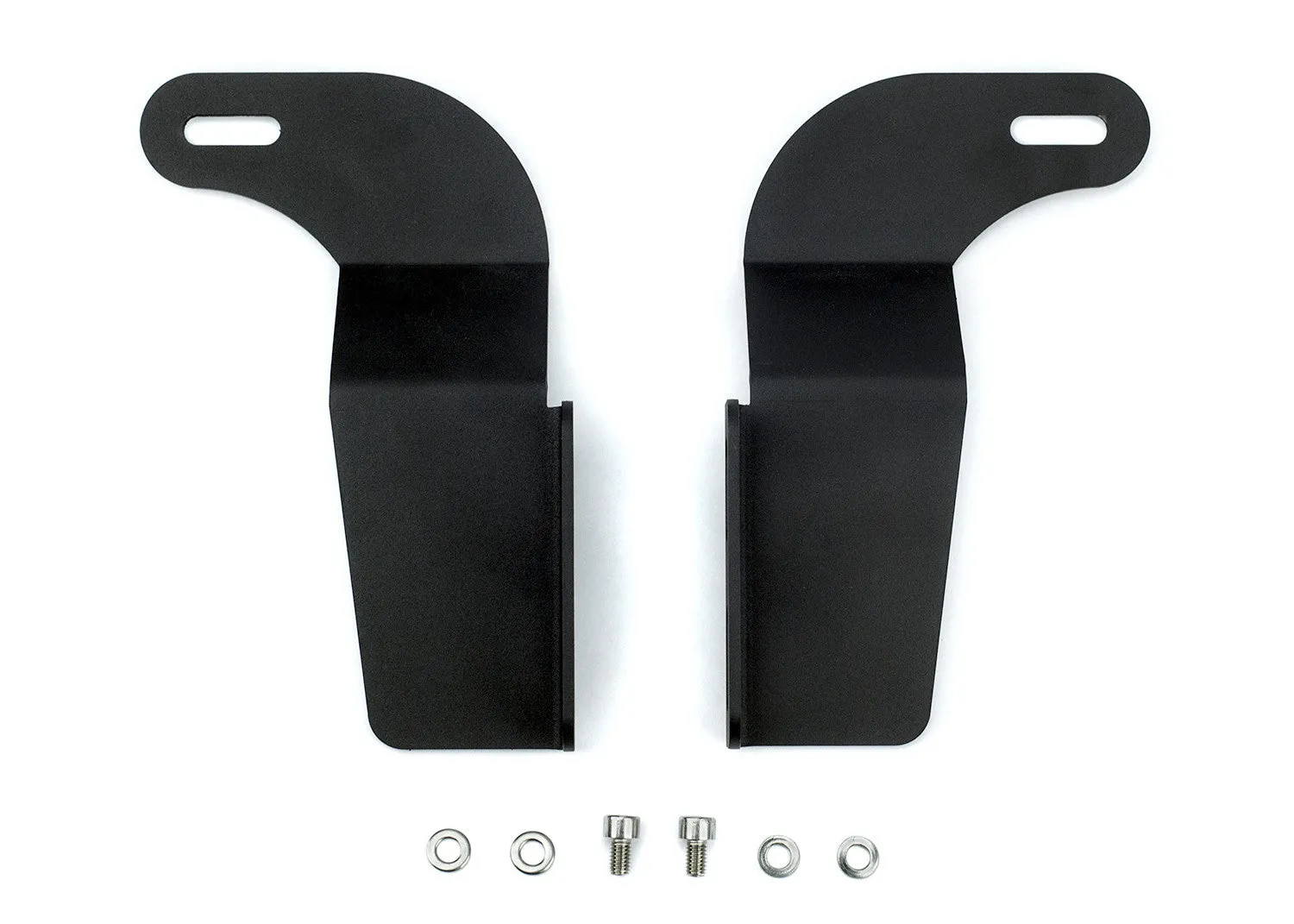 2005-2015 Toyota Tacoma 32" Lower Bumper Hidden LED Light Bar Mounting Brackets BY CALI RAISED LED
