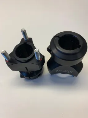 30 x 75 Rear Hub - Italkart Quattro Black