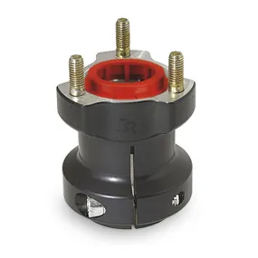 40 x 77mm Rear Hub - Black