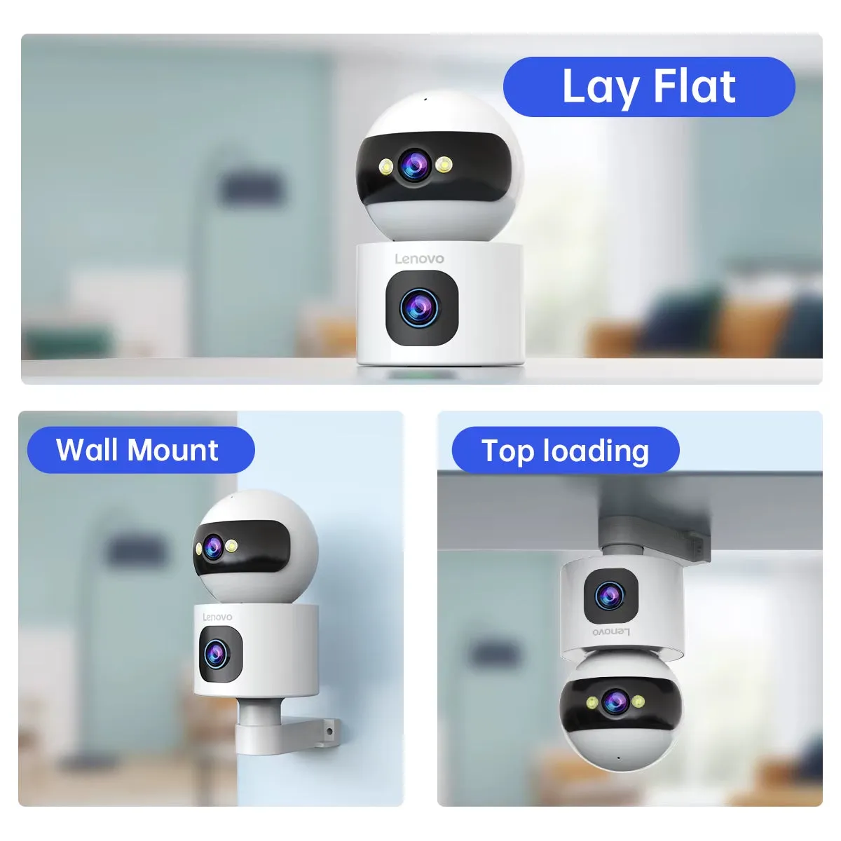 5G WiFi Dual Lens Smart Home Auto Tracking Surveillance