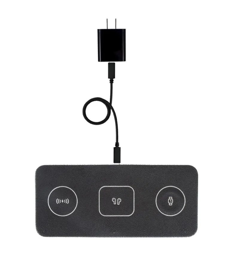 Ace 3 in 1 Portable Wireless Fast Charging Pad