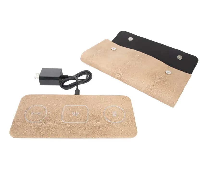 Ace 3 in 1 Portable Wireless Fast Charging Pad
