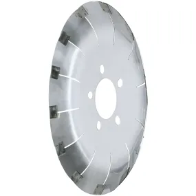 Allstar Performance Inner Mud Shield - Rear - Left Side - Bolt-On - 5 x 5 Hubs - 3" Backspace - Stainless - Natural - 15" Wheels