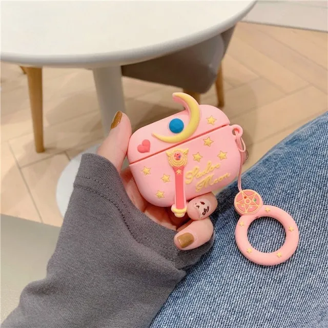 Anime Moon Airpods Pro Case