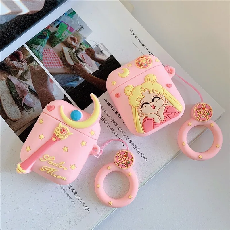 Anime Moon Airpods Pro Case