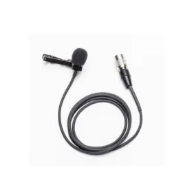 Azden Broadcast Lapel Mic with Locking 4-Pin Hirose Plug