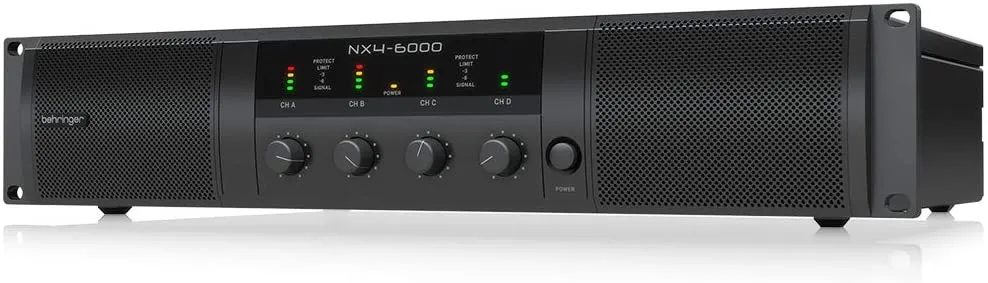 Behringer NX4-6000 6000W 4-channel Power Amplifier