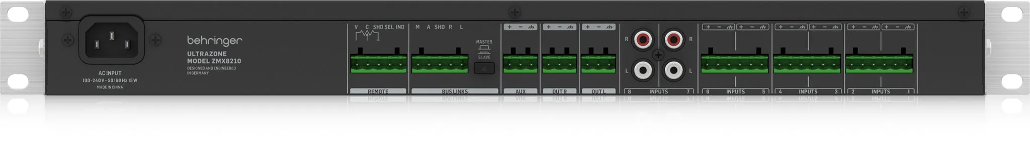 Behringer ZMX8210 V2 Professional 8-Channel Zone Mixer