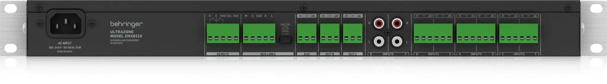 Behringer ZMX8210 V2 Professional 8-Channel Zone Mixer