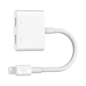 Belkin Lightning Audio   Charge RockStar White