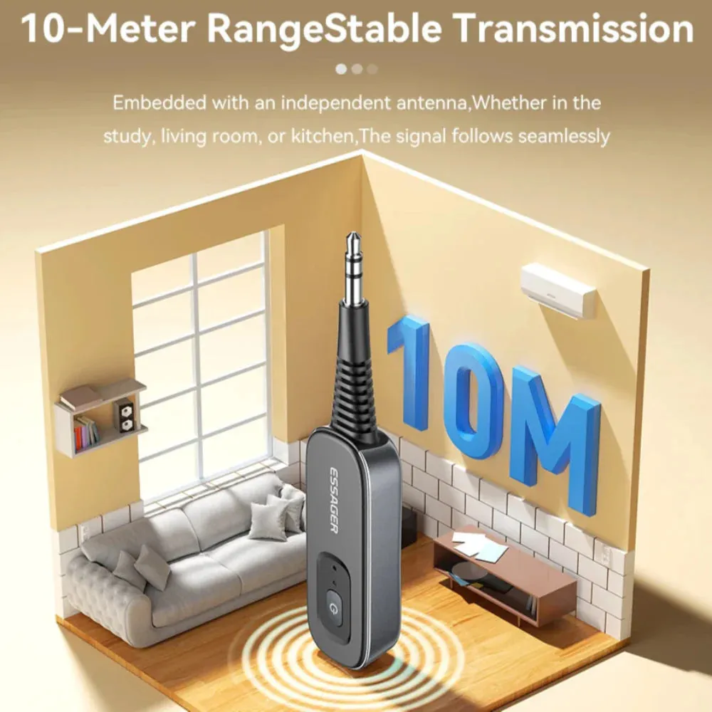 Bluetooth 5.1 Audio Receiver Connector