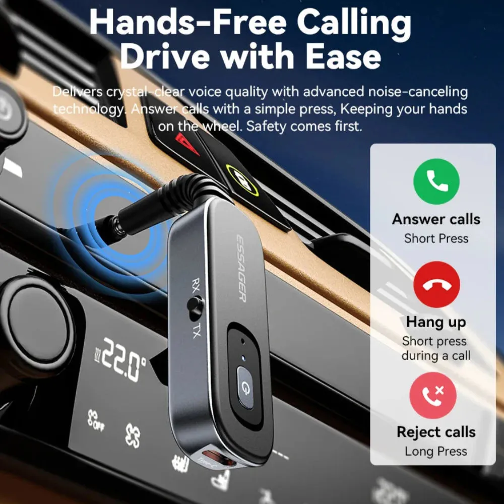 Bluetooth 5.1 Audio Receiver Connector