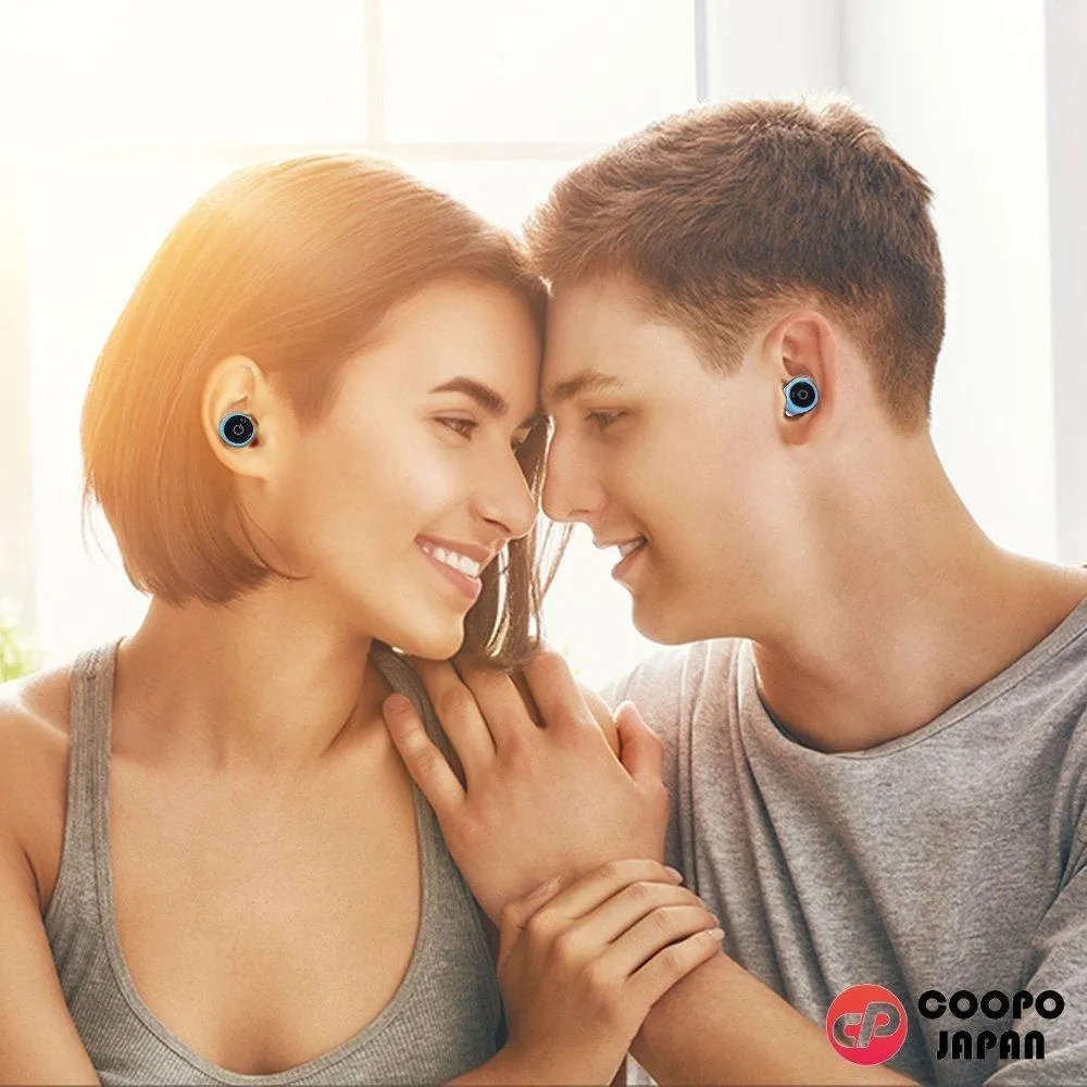 Bluetooth Earbuds with Noise Cancelling Mini Invisible Earphones