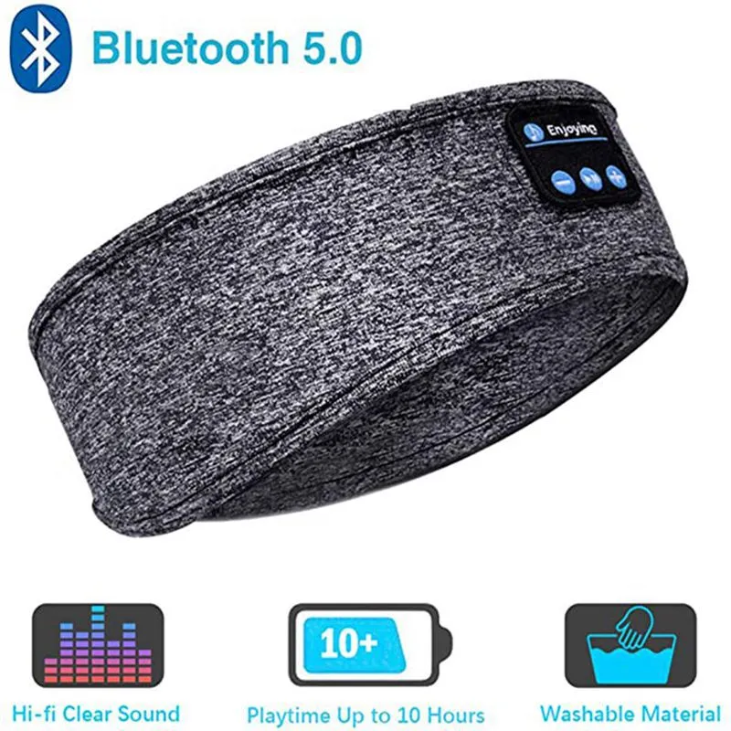 Bluetooth Headphones /Sleep Elastic Eye-mask for Side Sleepers