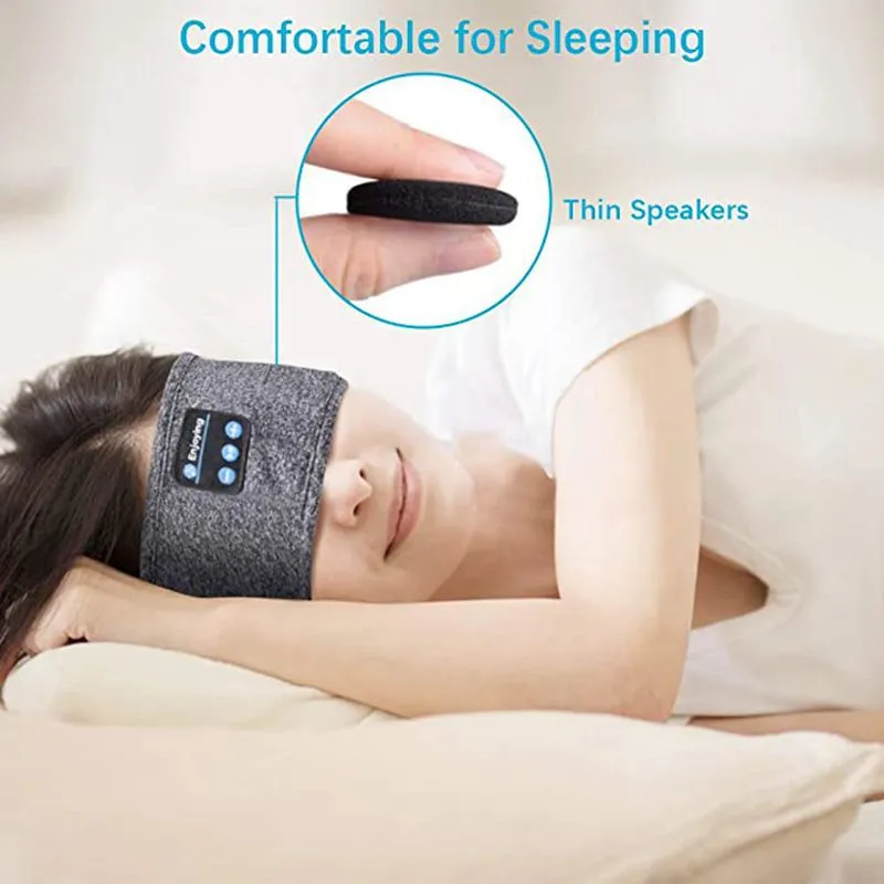 Bluetooth Headphones /Sleep Elastic Eye-mask for Side Sleepers
