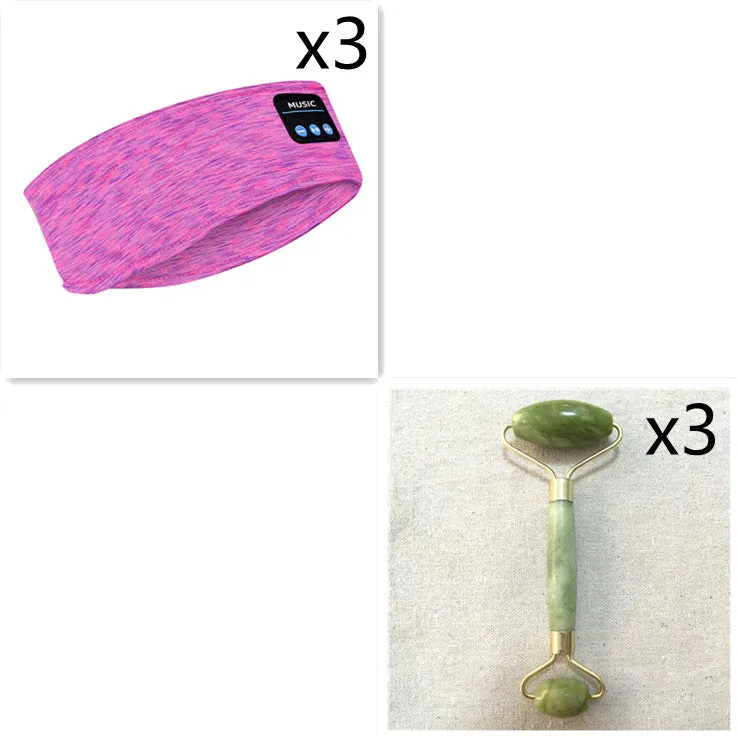 Bluetooth Headphones /Sleep Elastic Eye-mask for Side Sleepers