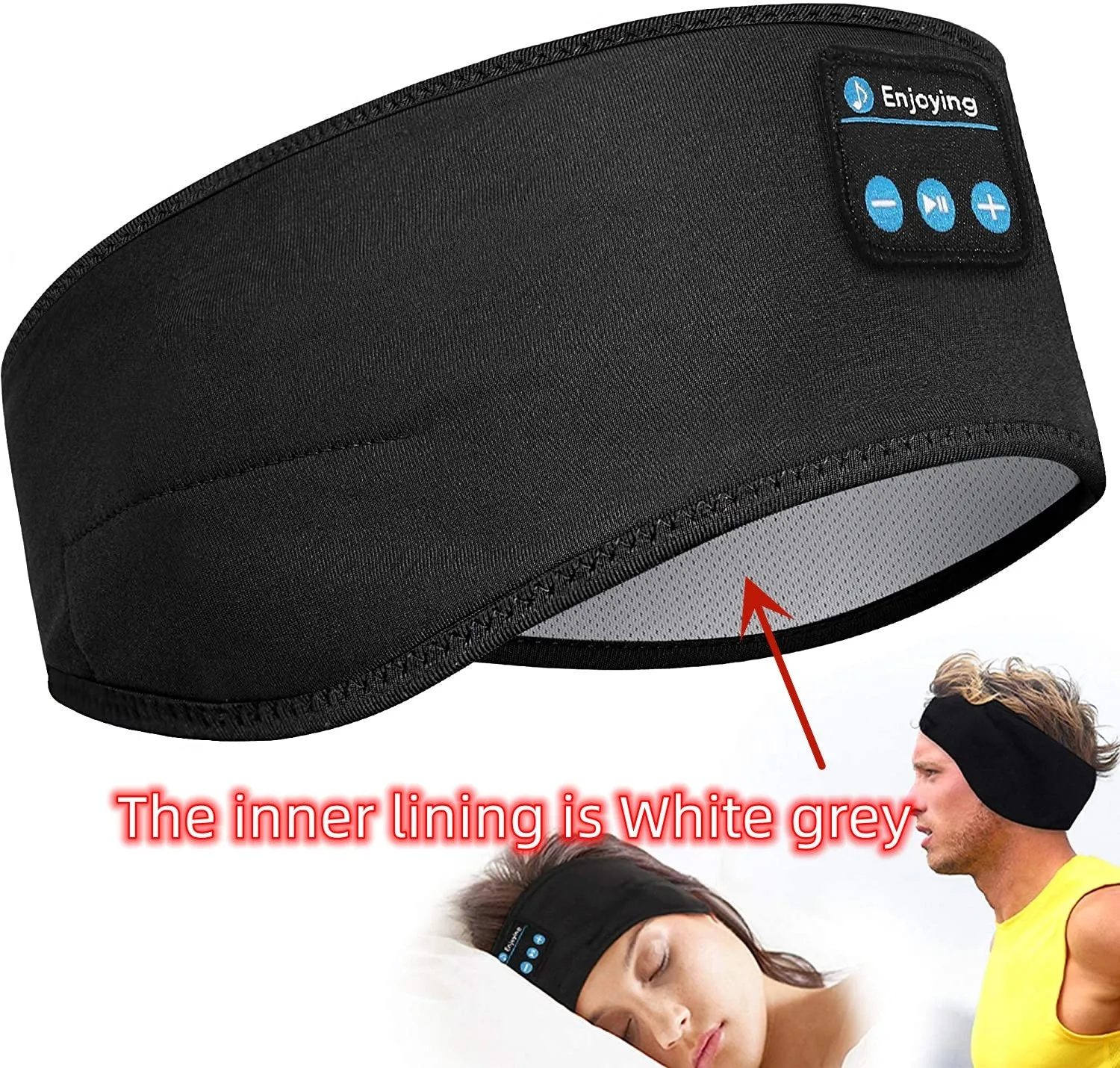 Bluetooth Headphones /Sleep Elastic Eye-mask for Side Sleepers