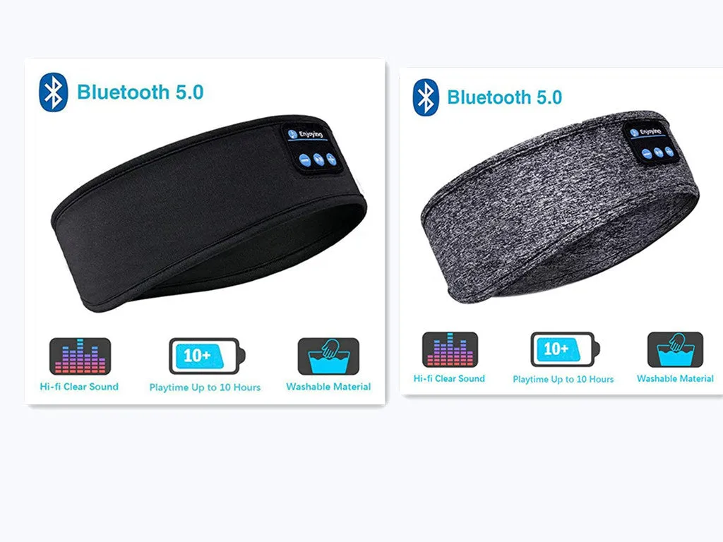 Bluetooth Headphones /Sleep Elastic Eye-mask for Side Sleepers