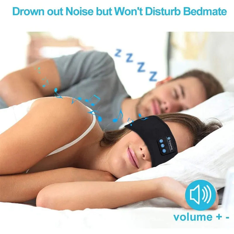 Bluetooth Headphones /Sleep Elastic Eye-mask for Side Sleepers