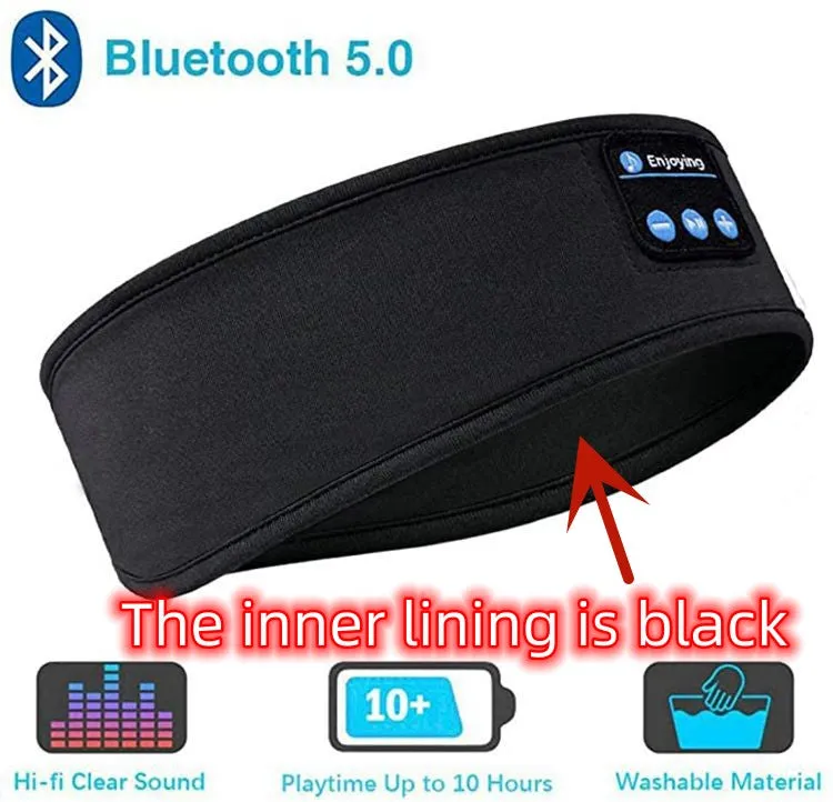 Bluetooth Headphones /Sleep Elastic Eye-mask for Side Sleepers