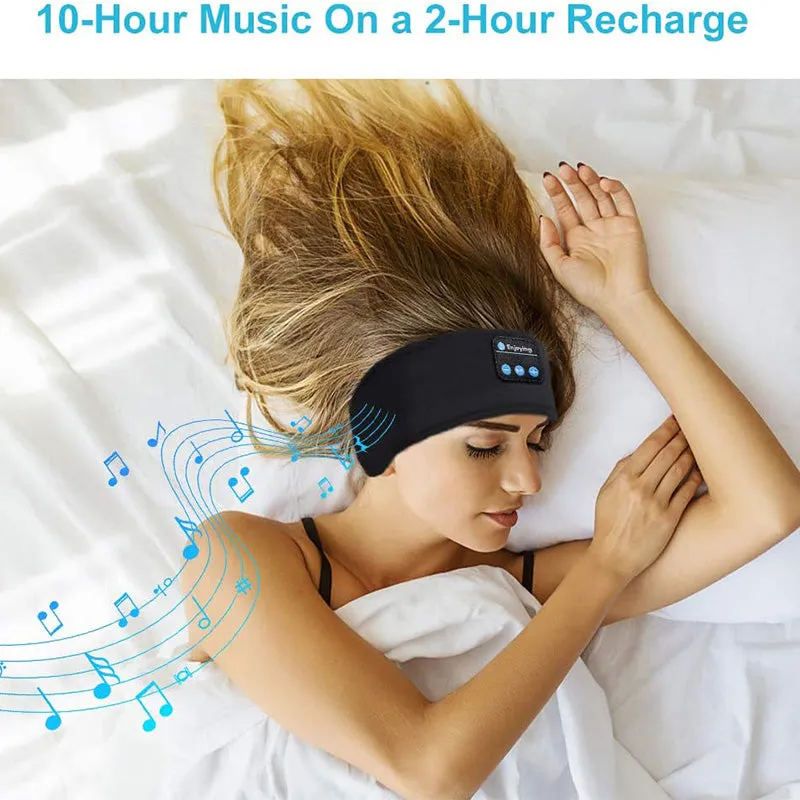 Bluetooth Headphones /Sleep Elastic Eye-mask for Side Sleepers
