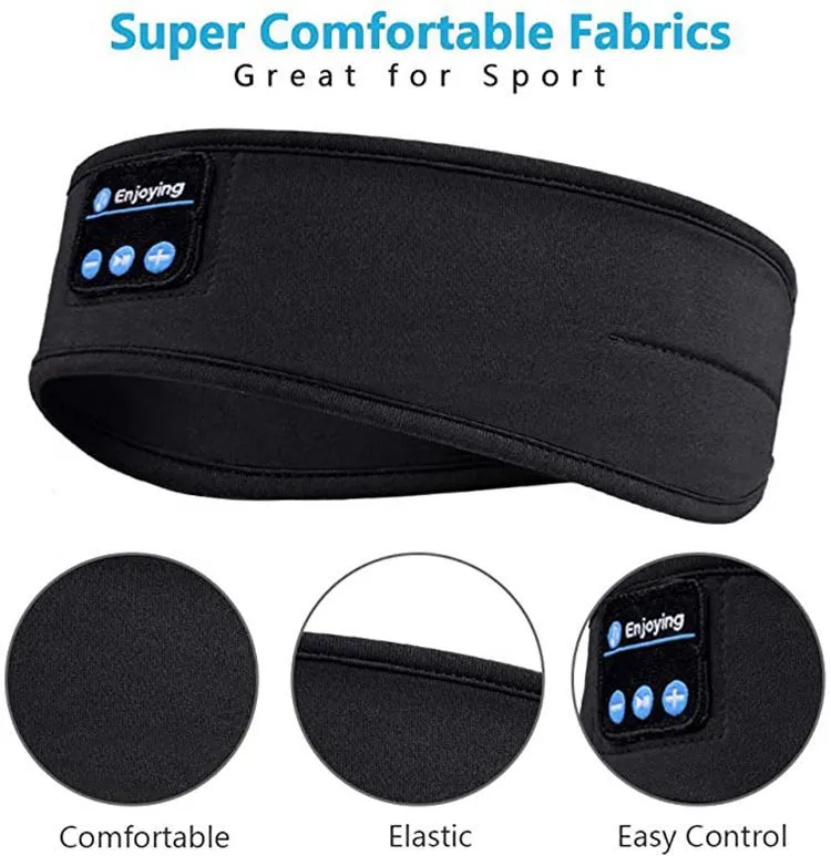 Bluetooth Headphones /Sleep Elastic Eye-mask for Side Sleepers