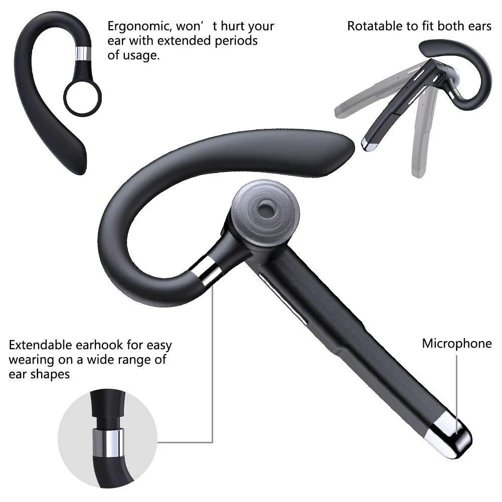 Bluetooth Wireless Earphone Headphones 5.0 For iPhone Xiaomi