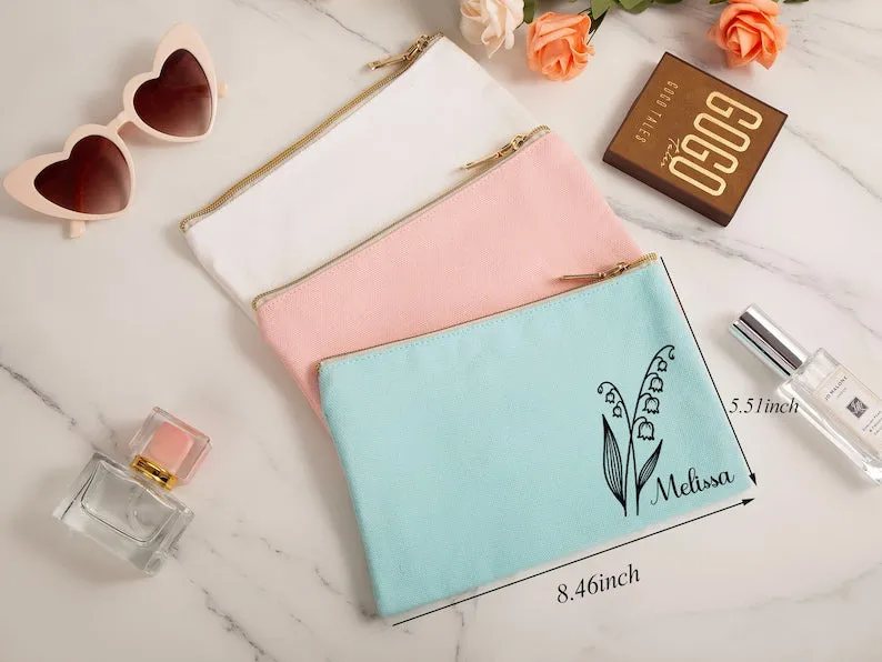 Bridesmaid Makeup Bag