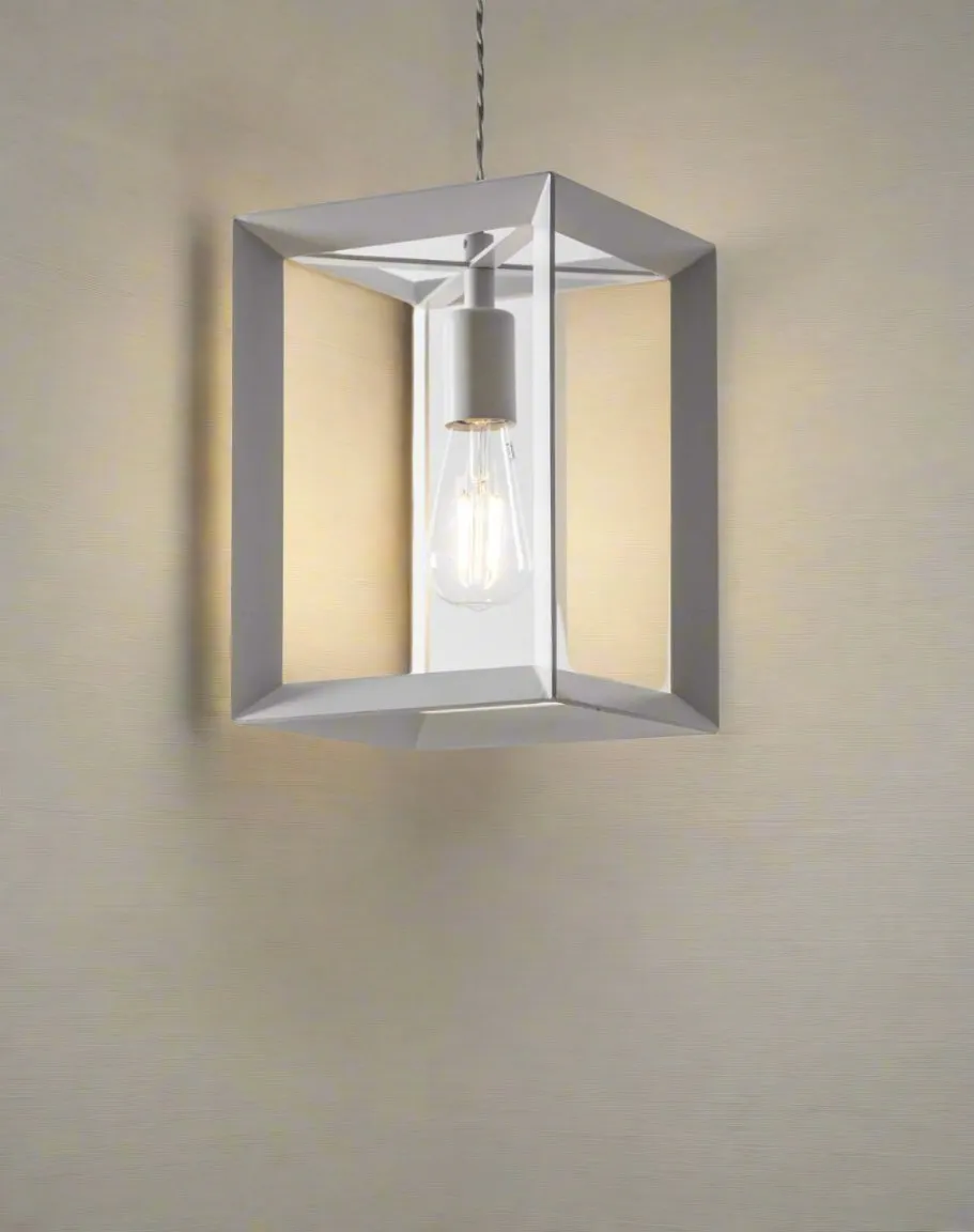 BRUNSWICK PENDANT LIGHT IN CHALK, SMALL