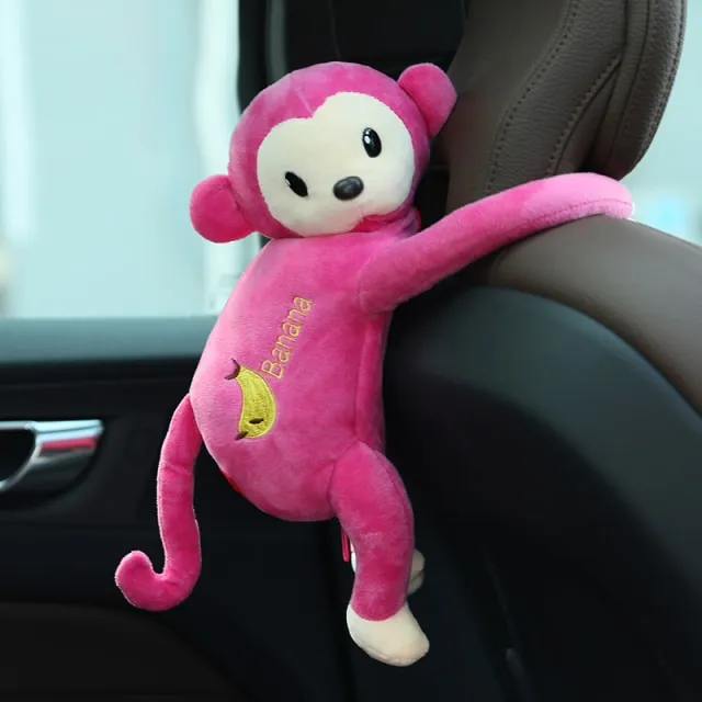 Cartoon Monkey Tissue Box