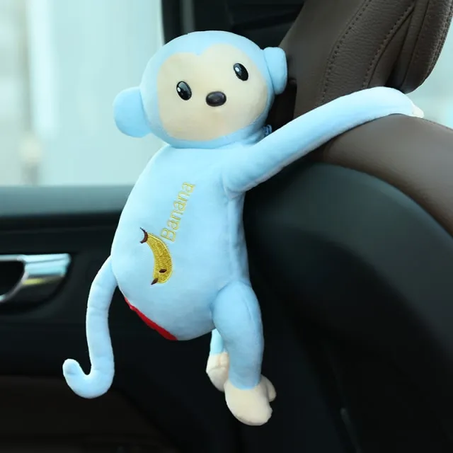 Cartoon Monkey Tissue Box