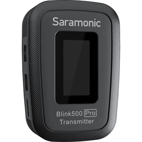 [CLEARANCE] Saramonic Blink 500 Pro B1 Digital Camera-Mount Wireless Omni Lavalier Microphone System (2.4 GHz) for Videographers, Journalists, Vloggers