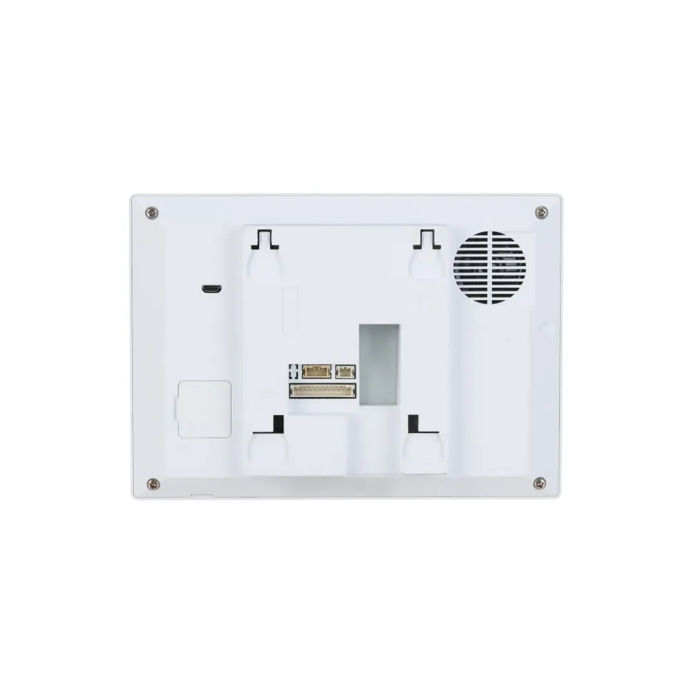 Dahua Intercom Kit, Black 7-inch Touch Screen and Outdoor Station, KIT-DHI-7INBLK2101E-P