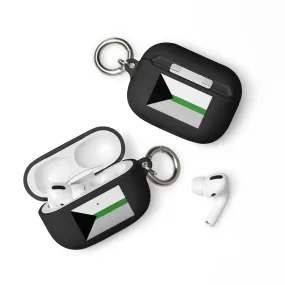 Demiromantic Pride Flag Rubber Case for Apple AirPods