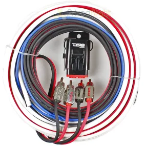 DS18 Marine Grade 8 Gauge Installation Wiring Kit OFC Tinned Copper MOFCKIT8