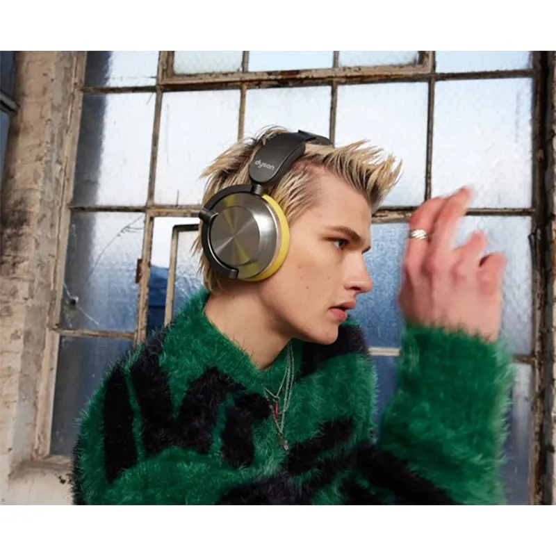 Dyson Ontrac On-Ear Wireless Bluetooth Headphones - Iron Yellow | ONTRACIRONYELLOW
