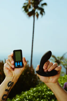 E-Stim Pro Silicone Vibrating Prostate Massager w/ Remote by Zeus