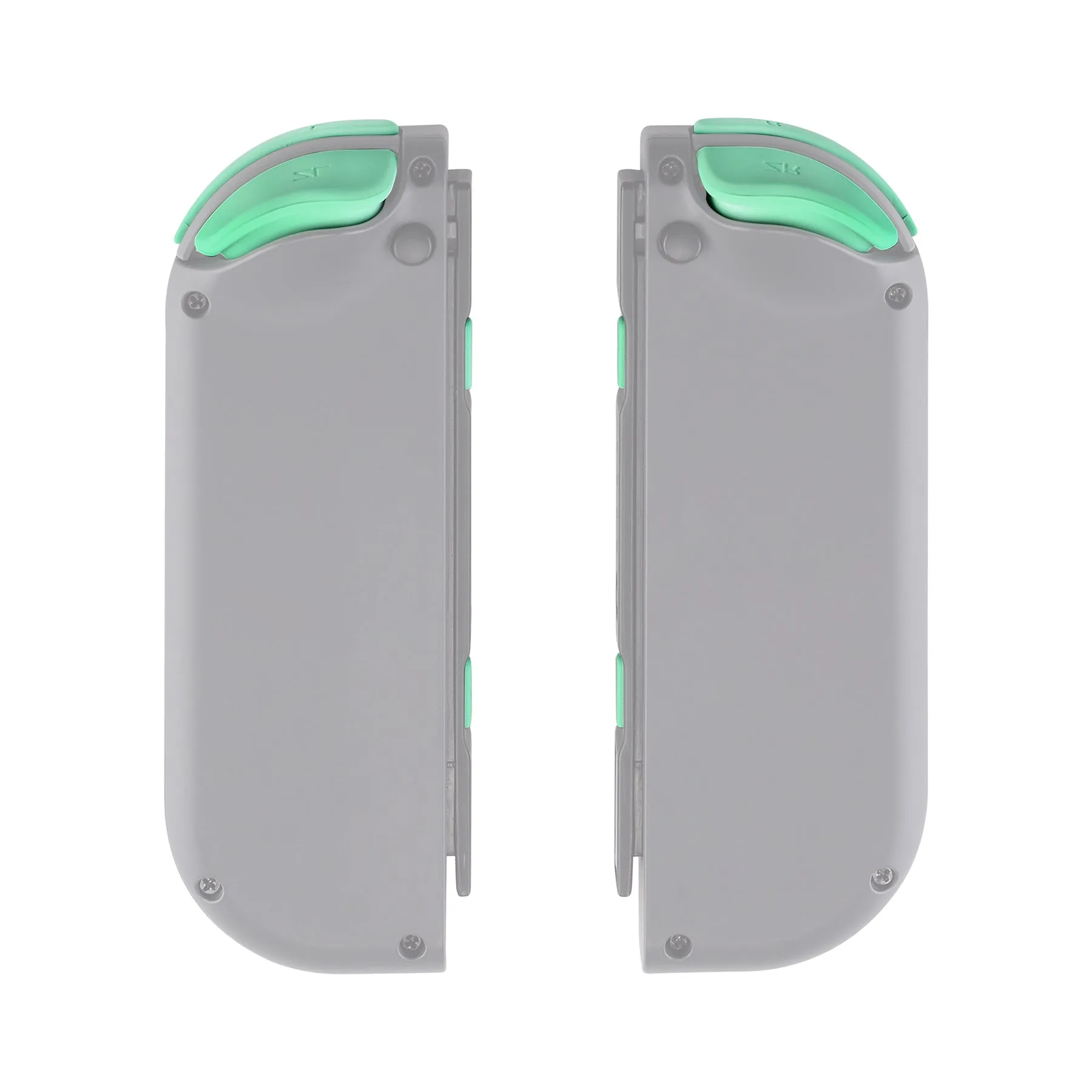 eXtremeRate Mint Green Replacement ABXY Direction Keys SR SL L R ZR ZL Trigger Buttons Springs, Full Set Buttons Repair Kits with Tools for NS Switch JoyCon & OLED JoyCon - JoyCon Shell NOT Included- AJ208
