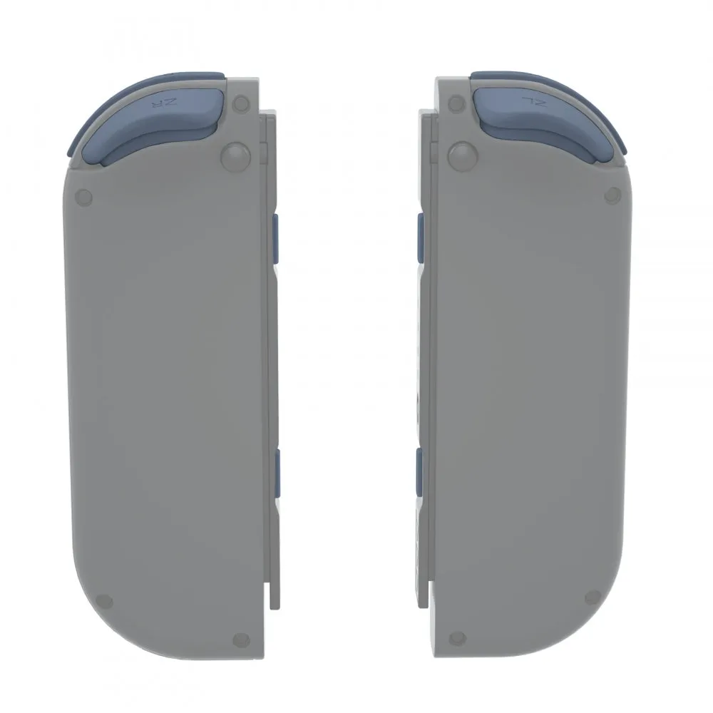 eXtremeRate Slate Gray Replacement ABXY Direction Keys SR SL L R ZR ZL Trigger Buttons Springs, Full Set Buttons Repair Kits with Tools for NS Switch JoyCon & OLED JoyCon - JoyCon Shell NOT Included - AJ220