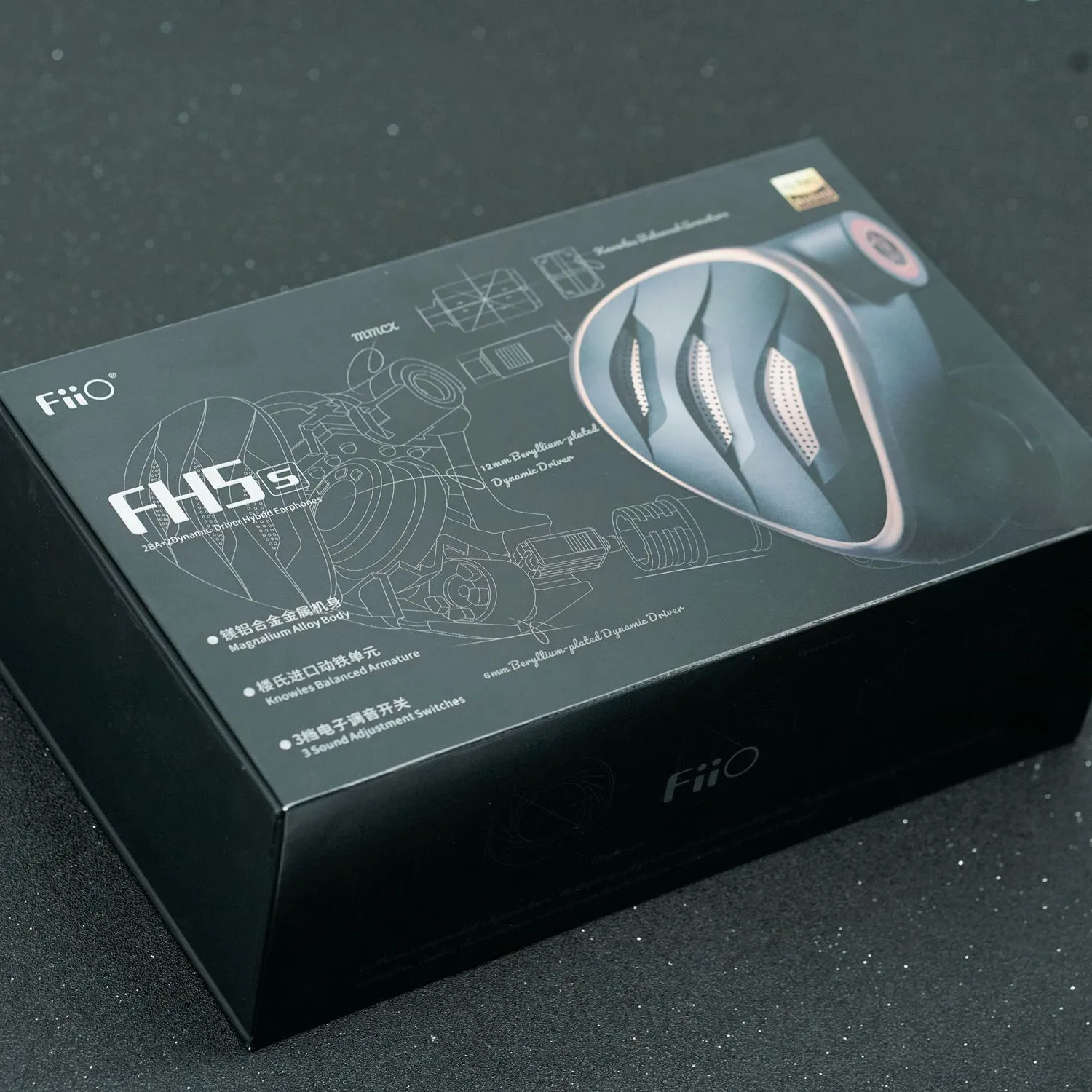 FiiO FH5s 2DD 2BA IEMs Hybrid 4-Driver In-Ear Earphone