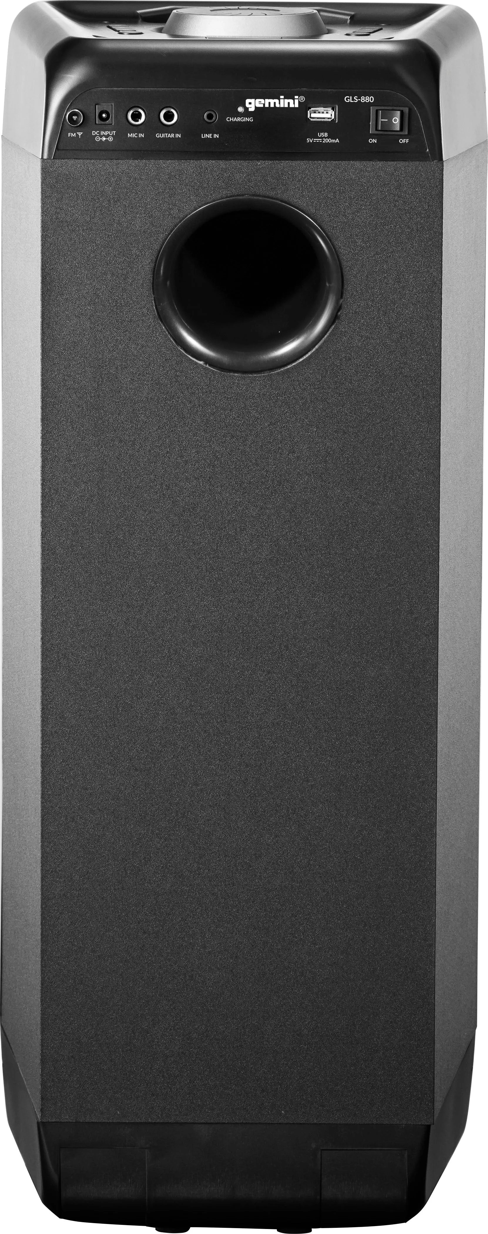 Gemini GLS-880 Dual 8" Rechargeable Party Speaker