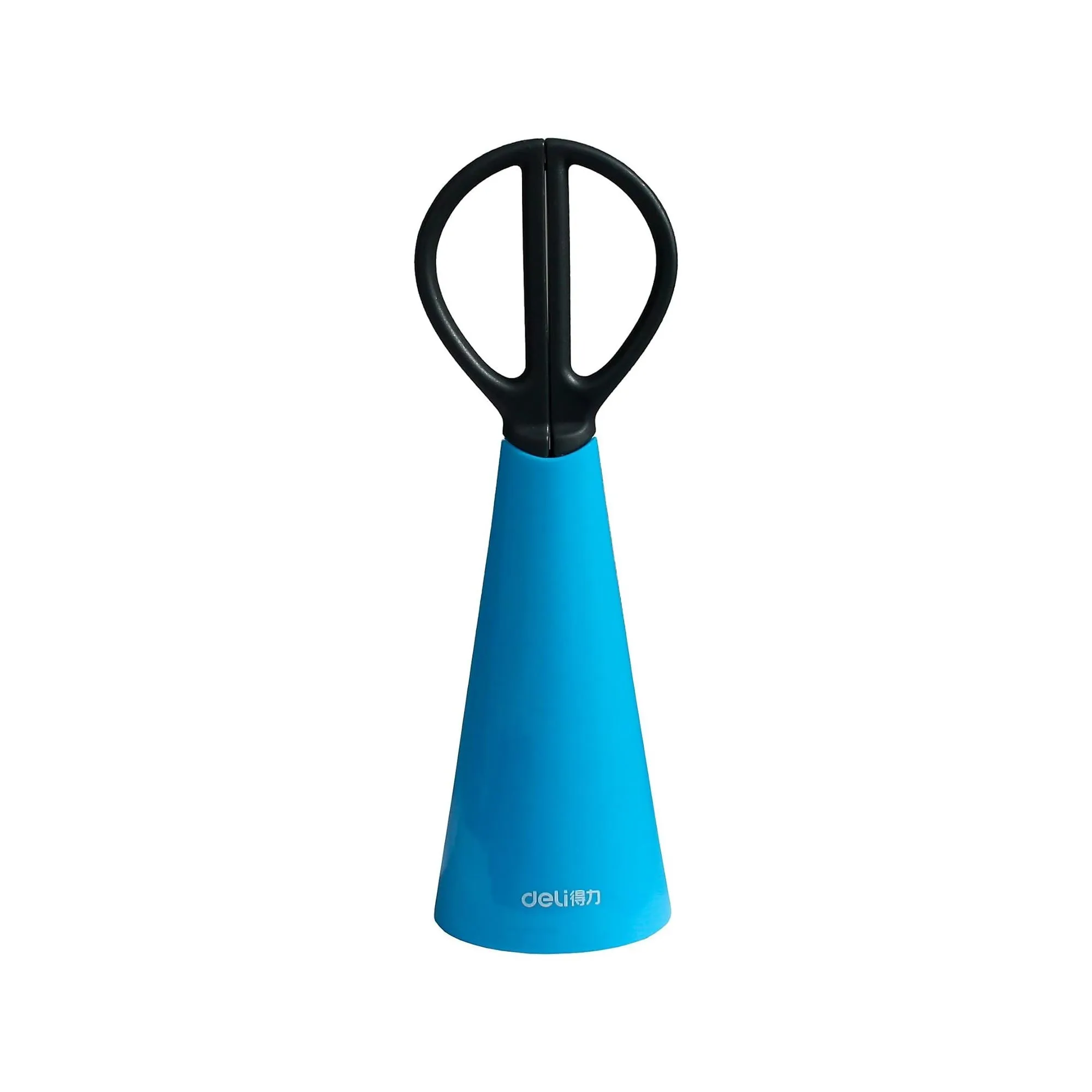 Handheld Scissors with Stand - Compact and Stylish (Green, Blue, White)