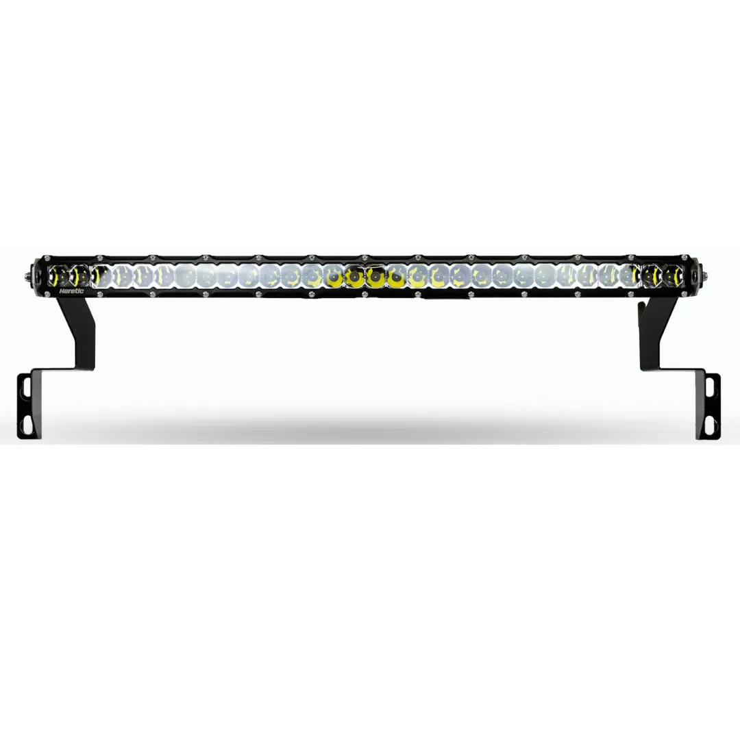 Heretic Studio Toyota Tacoma- Behind The Grille - 30 inch Light Bar - Clear Lens
