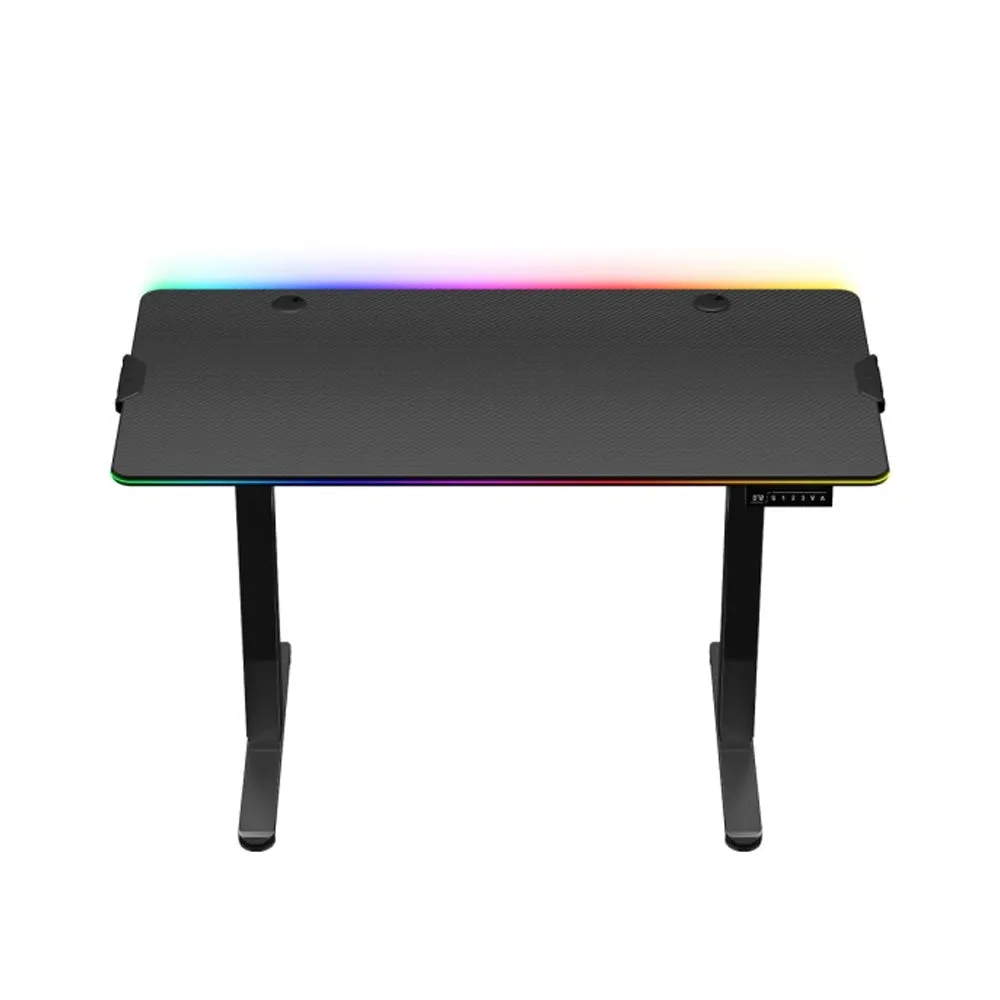 Huzaro Hero 8.2 RGB Electric Gaming Desk Black