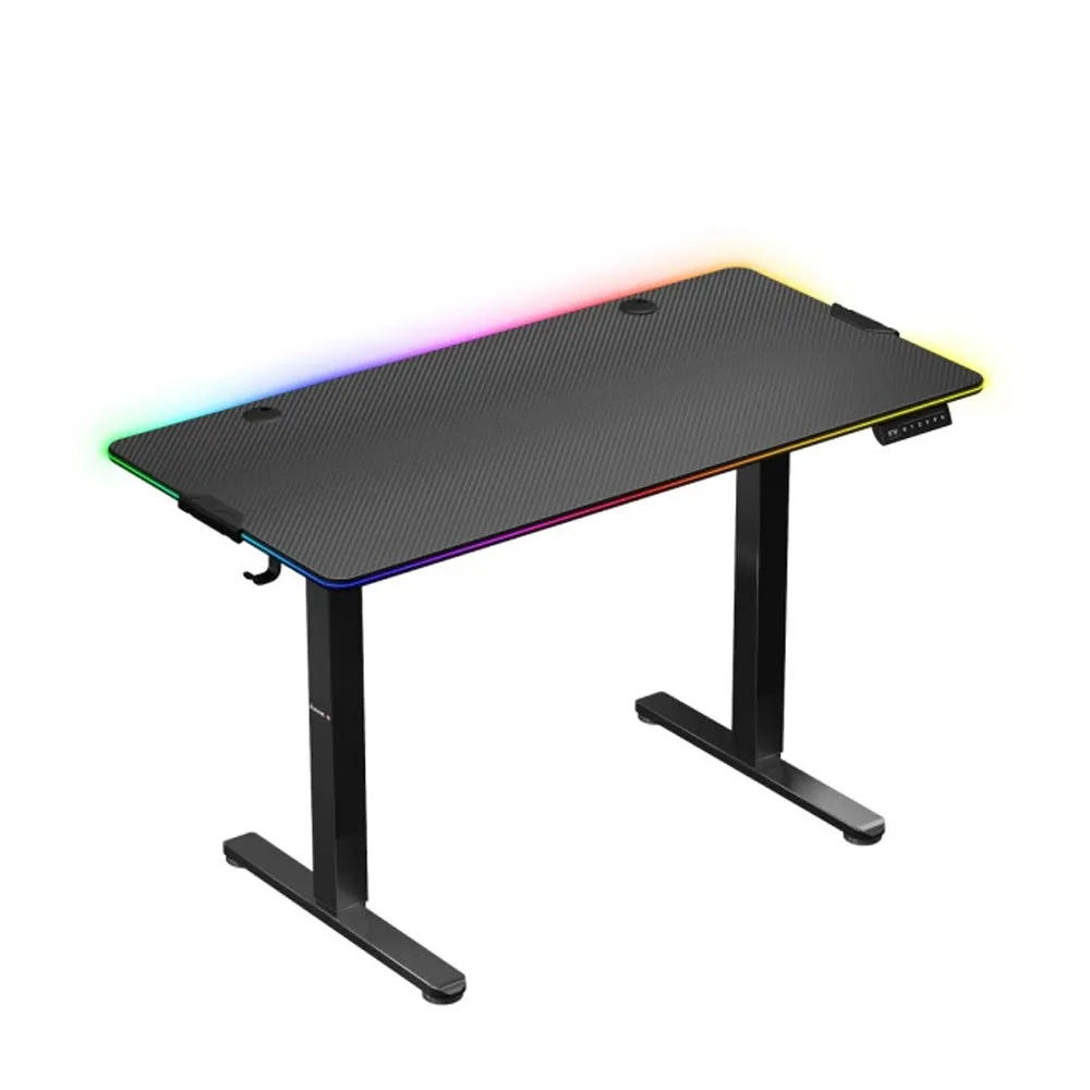 Huzaro Hero 8.2 RGB Electric Gaming Desk Black