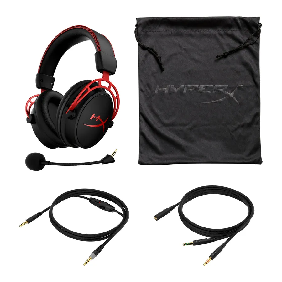 HyperX Cloud Alpha Gaming Headset - Black & Red | 259-4P5L1AM-ABB